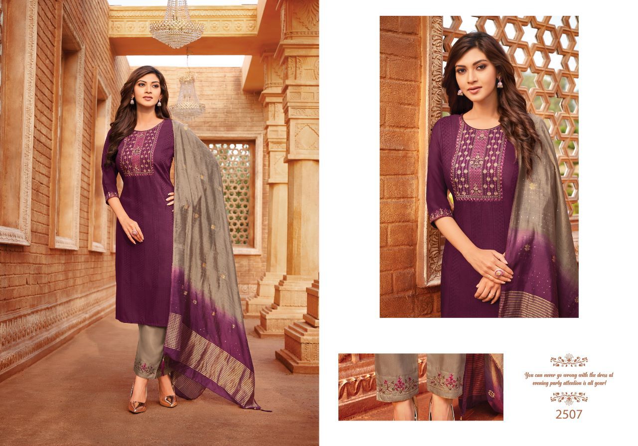 SRIVALLI vol 4 Kasmeera Fancy Wear Wholesale Readymade Suits Catalog